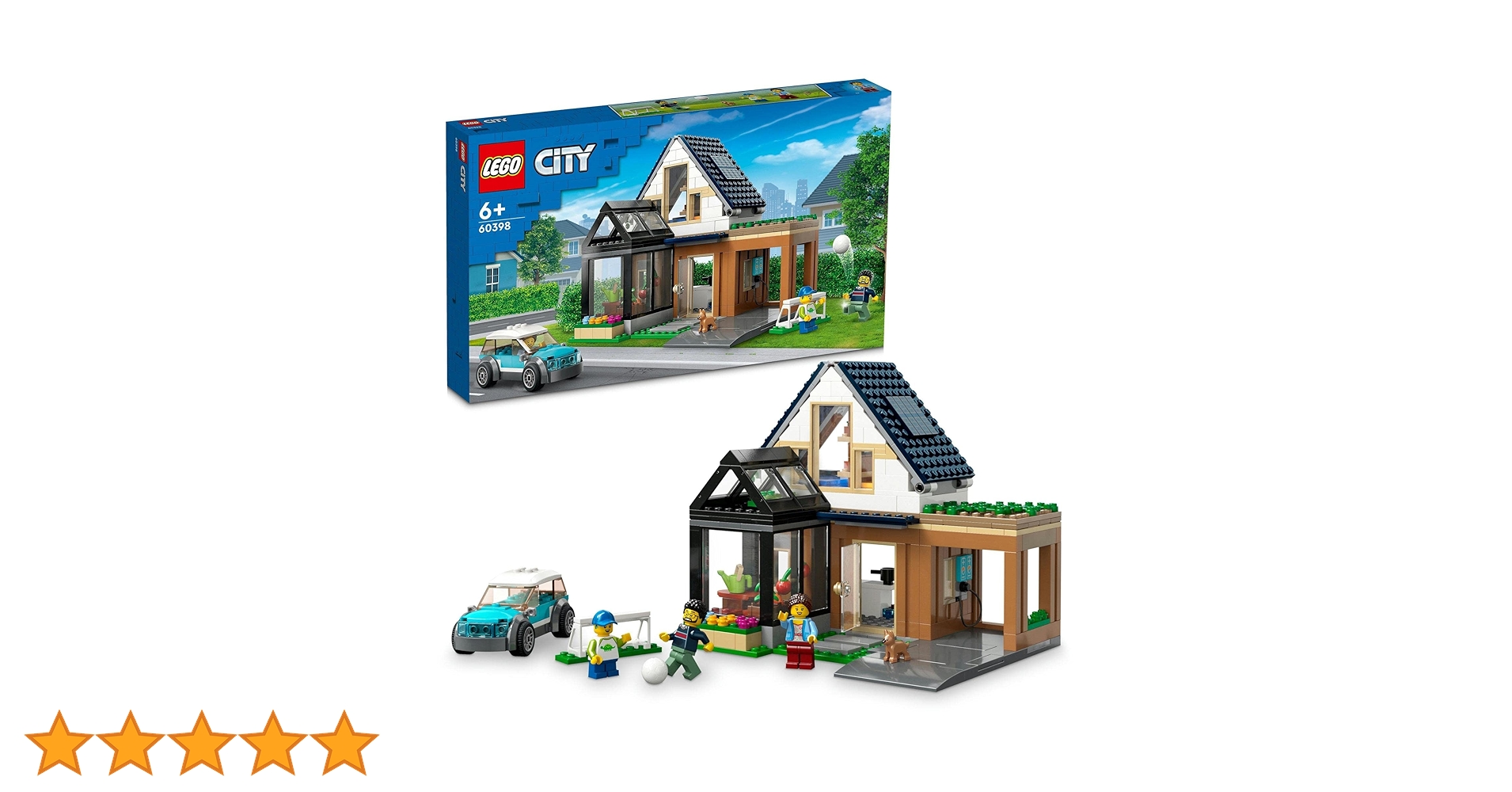 Amazon.co.jp: レゴ(LEGO) シティ モダンハウスと電気自動車 60398